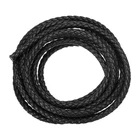 Uxcell Braided Leather Cord, Round Strap, Soft Rope For Jewelry 5MM, Black New. Price: $14.77.
