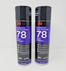 (2) 3M Polystyrene Insulation 78 Spray Adhesive Clear, Net 17.9 Oz Double Pack New. Price: $39.99.