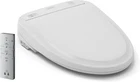 Toto SW583#01 Washlet S350E Round Soft Close Electronic Bidet Seat, White Open. Price: $820.00.