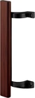 1190 Sliding Glass Door Pull Handle, 6-1/2 In. To 6-5/8 Hole Centers, Blac New. Price: $34.99.