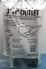 Amerimax 3" 4" Outlet, White Aluminum (27080) Fs Open. Price: $12.00.