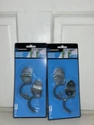Lot Of Two Packs Crawford Products SS29 Handle Holder Hook, Grey, New. Price: $23.99.