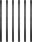 Pack 3/4" 36" Pre-cut Black Metal Pipe, Industrial Steel Fits Standard New. Price: $42.99.