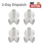 Sdtc Tech 1/2" 5 Way Pvc Fitting Elbow Connector Diy Shelf 4 Pack New. Price: $14.99.
