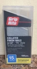 Grip-rite GRFN1540M 2-1/2 X 15GA Angled Strip Electrogalvanized Finish Nails New. Price: $19.59.