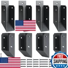 Aecxm 201 Stainless Steel 2X4 (1.5X3.5) Deck Railing 40 Stair Connectors Black New. Price: $74.23.