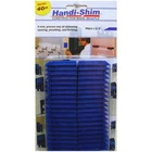 Handi-shim, Blue HS1440BL Plastic Construction Shims/spacers, Pack, 1/4-INCH, New. Price: $23.10.