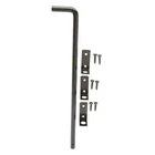 Everbilt Heavy-duty Cane Bolt Rod For Gates & Doors Black Finish 18115 New. Price: $24.00.