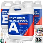 Deep Pour Epoxy Resin Kit 1.2 Gallon, 2-4 Inch 2:1 Clear Resi... New. Price: $79.55.