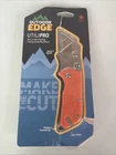 Outdoor Utilipro Utility Folding Knife Multi-tool 1" 420J2 Steel Blade Orange Used. Price: $16.99.