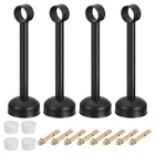 Uxcell Set Ceiling Mount Curtain Rod Bracket, Fit 1.26", 9.84"L. Price: $55.84.