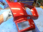 1988-2000 Honda Goldwing GL1500 Candy Spectra Red Left Lower Fairing Extension Used. Price: $129.99.