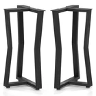 Minwadil Set Of Metal Desk Legs 28H X 16W Heavy Duty T-shape Table Black New. Price: $239.23.