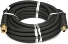 4000 Psi Black 3/8" X 50 Ft 1 Layers Of High Tensile Wire Braided Rubber Wrapped New. Price: $109.99.
