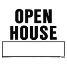 Hy-ko Open House Sign 18" X 23" (5 Pcs.) New. Price: $57.61.