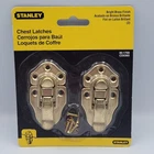 Stanley Chest Latches Bright Brass Finish # CD5365 80-1700 Sealed 2 Pack Vintage New. Price: $12.62.