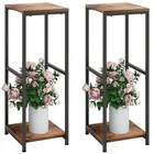 32 Inch Tall Metal Wood Plant Stand, Tier Potted Shelf For Indoor, Flow... New. Price: $61.57.