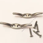 Pack 0311986 Gatehouse 1/2 Rope Holder Cleats Satin Nickel 2.5" Screws New. Price: $7.99.