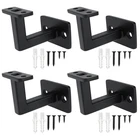 Realplus Handrail Brackets For Indoor Stairs Heavy Duty Pack Of 4, Black New. Price: $37.35.