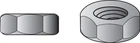Hillman 140018 Zinc-plated 2-GRADE Steel Coarse Thread Sae Screw Nut IN.-32 New. Price: $8.44.