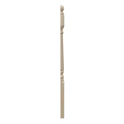 Stair Parts 4010 48 In. X 3 Unfinished Poplar Ball Top Half Newel Post For. Price: $35.12.