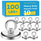 Best Choice Magnets Magnetic Hooks 100 Lb Heavy Duty - Pack Multipurpose New. Price: $30.58.
