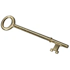 Hy-ko KC200 Key Ring, 0.23 L X 2-3/4 5-1/2 Dimensions, Brass New. Price: $11.87.