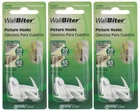 Hillman Wallbiter White Nylon Small Picture Hooks Hangers 45 Pack 122392 New. Price: $24.99.