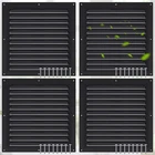 Yaocom 4 Pcs Aluminum Attic Vents 12 X Metal Gable Wall Mesh Shed New. Price: $67.23.