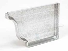 Amerimax 15206 4" Right Galvanized Steel Gutter End Cap Natural New. Price: $20.99.