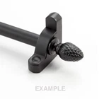 Set Zoroufy Wrought Iron Brackets & Pineapple Finials For 1/2" Stair Runner Rods New. Price: $19.99.