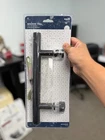 National Hardware 12 In. Madison Barn Door Pull Matte Black N700-100 New. Price: $21.84.