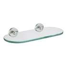 Jqk Bathroom Glass Shelf Tempered Shower Storage 12 By 5 Inches 304 New. Price: $40.48.