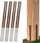 Pack 8 Easy Fence Repair Kit (to Fix 4 Broken Wood Posts), Quick And Sim New. Price: $132.99.