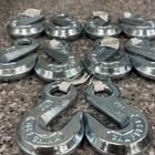 Lot Of 10 Campbell Forged Steel Grab Hooks 3/8" Zinc Plated T9001624 Grade 43 New. Price: $34.47.