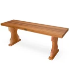 All Things Cedar 45 Deluxe Wood Bench, Indoor Outdoor Seating(open Box). Price: $93.64.