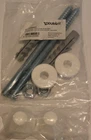 Duravit 0065000000 - Toilet Anchor System/hardware With White China Cap Trim New. Price: $51.74.
