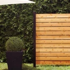 Hoft Fence End Post Kit Hardware- A8 96-IN Aluminum In-ground Black New. Price: $202.44.