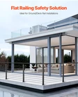 Vevor Cable Railing Post, 36X1X2 Inch Level Deck Stair Posts, 1-PACK Stainless New. Price: $41.65.