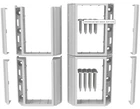 Barrette Finyl Line Vinyl Railing Deck Top Level Bracket Kit 73019670 White New. Price: $15.99.