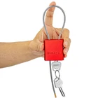 Bozzys 1.15FT Steel Cable Padlock W/ 3 Keys For Bike Gate Outdoor Weather New. Price: $29.29.