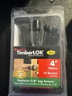 Fastenmaster FMTLOK04-12 Timberlok Black Steel Hex Head Wood Screws In. New. Price: $20.00.