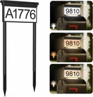 Solar Led House Address Number Sign Yard Stake Outdoor Lighted Wall Plaque New. Price: $20.99.