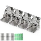 Mdluu Folding Brackets Heavy Duty, 90 Degree Self-lock Hinges For Table Leg, ... New. Price: $21.33.