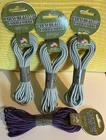 Lot Pepperell Braiding Parachute Paracord Craft Rope 16 4.8M Gray Purple New. Price: $5.00.