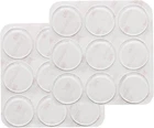 18PCS Glass Top Bumpers, Silicone Adhesive Furniture 30MM, 2MM, Translucent New. Price: $12.02.