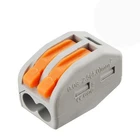 100 Pcs Lever Nuts 2 Conductor Combination Compact Wire Connectors... New. Price: $23.38.