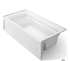 Kohler K-1125-RA-0 Archer 6-FOOT Bath, White New. Price: $999.00.