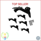 Naceture Handrail Brackets For Stairs 6 Pack Heavy-duty 3-INCH Black New. Price: $27.98.