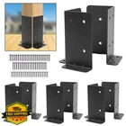 Yvhfwoy 4X4 Post Anchor Set Heavy Duty Brackets New. Price: $64.99.